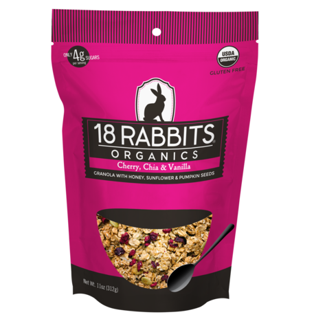 Cherry, Chia & Vanilla Granola (11oz/Pouch)